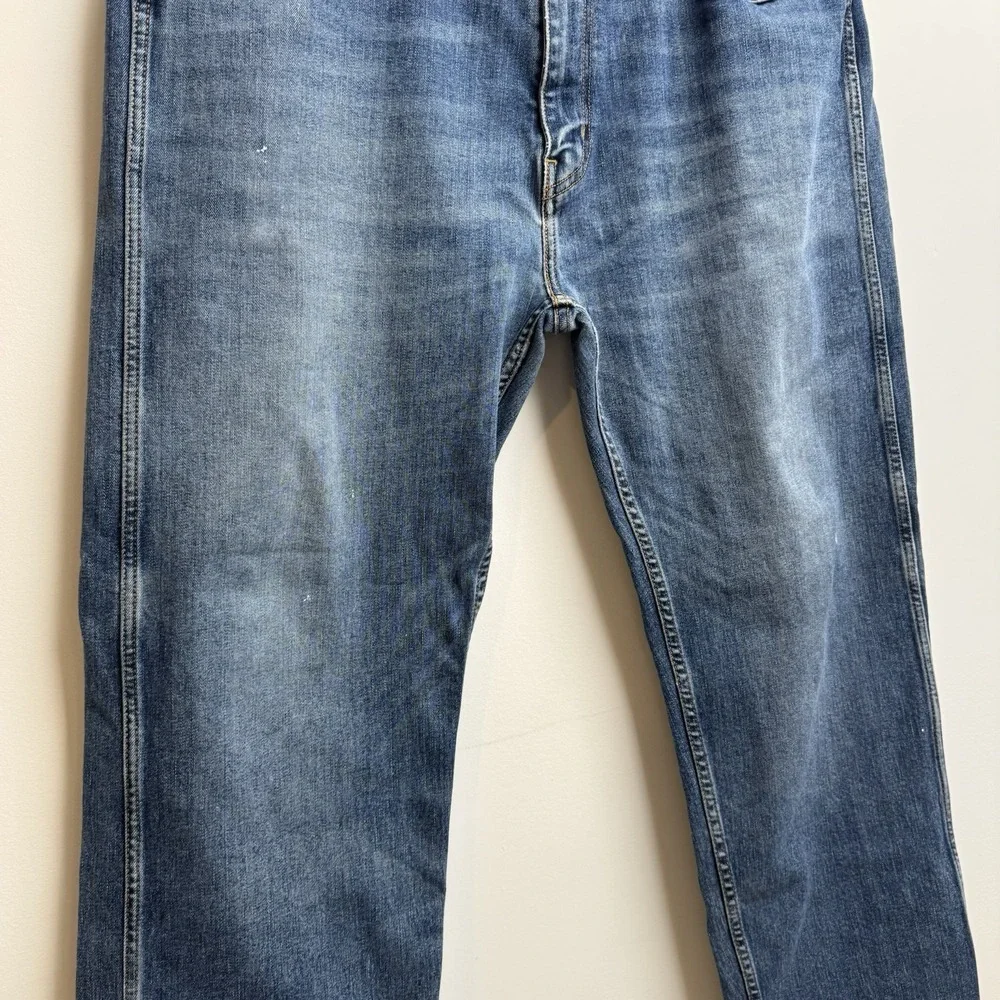 Levi's Workwear Fit‎ Men's Jeans 40x30 Straight Leg Blue Denim Workwear Pants